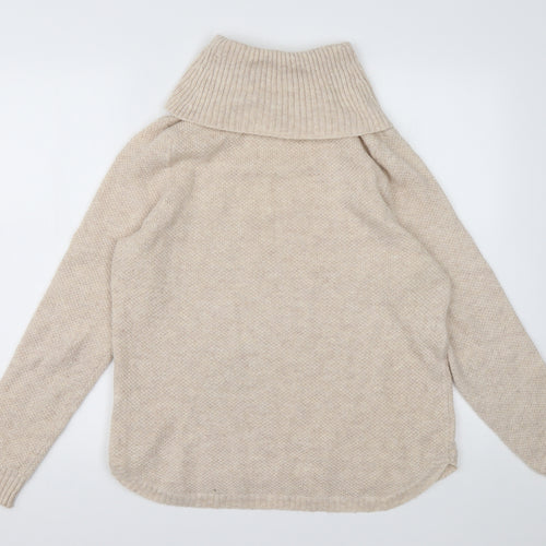 Marks and Spencer Womens Brown  Polyamide Pullover Sweatshirt Size 14  Pullover