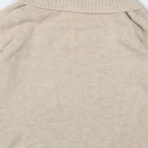 Marks and Spencer Womens Brown  Polyamide Pullover Sweatshirt Size 14  Pullover