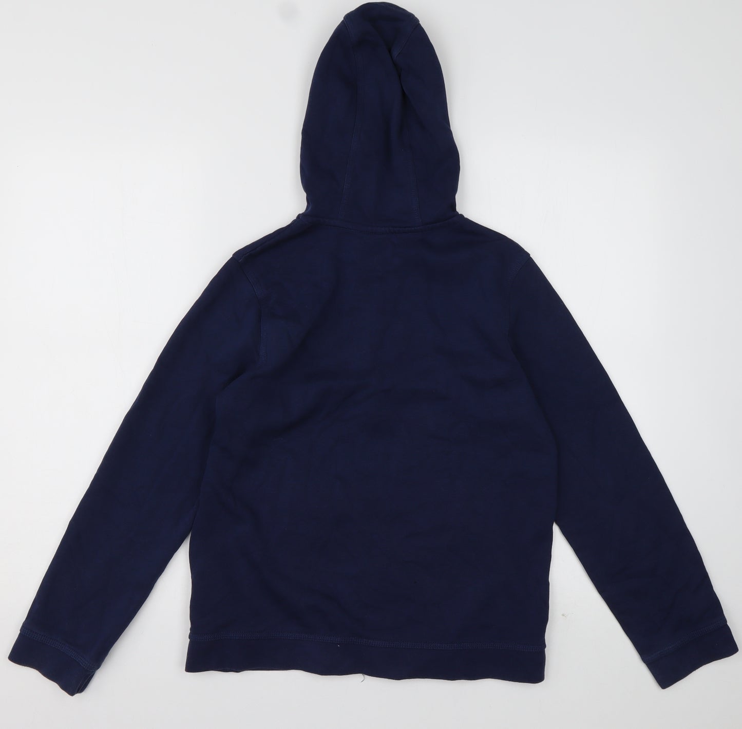 Nike Boys Blue  Cotton Full Zip Hoodie Size 11-12 Years  Zip