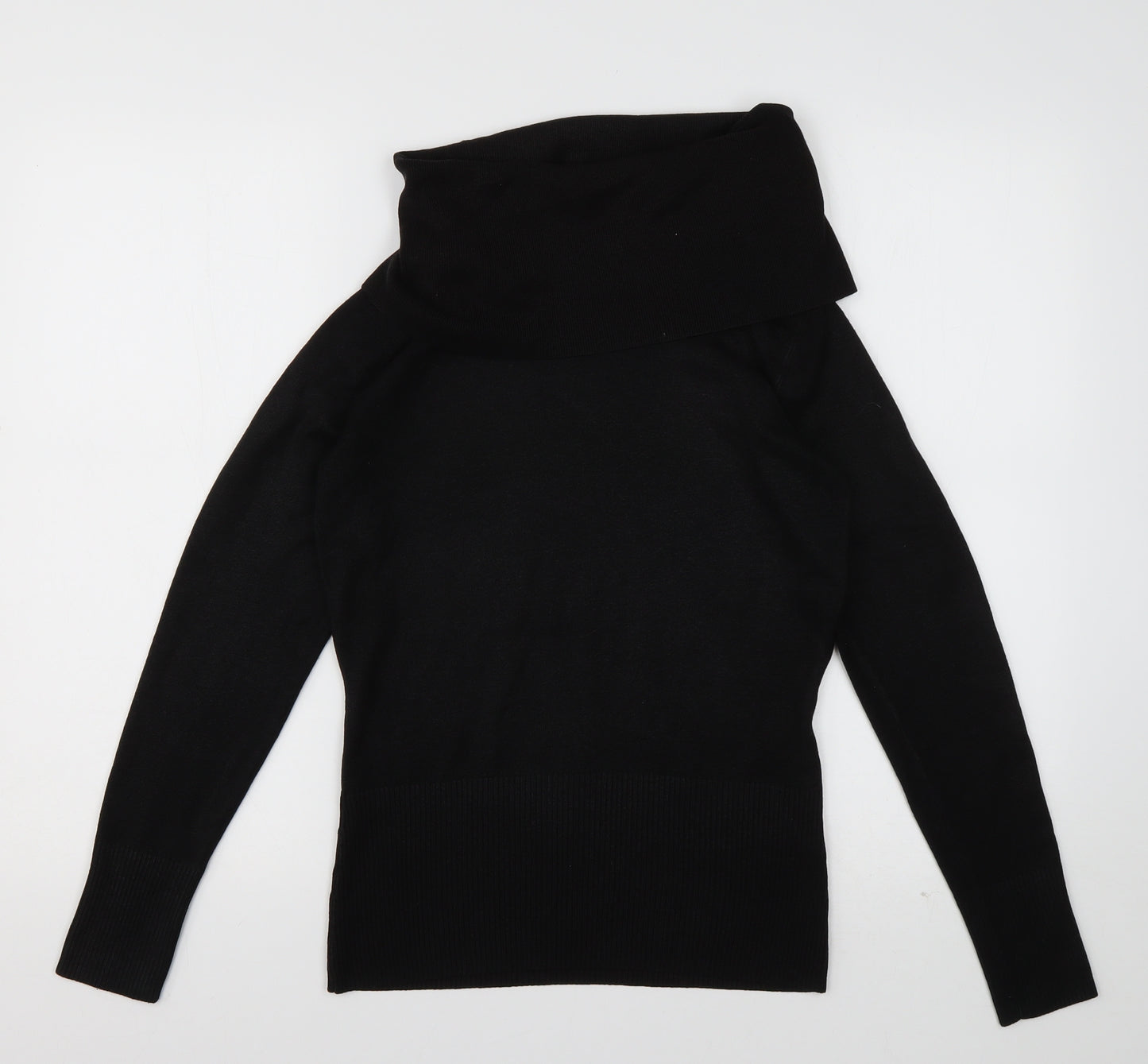 Principles Womens Black  Acrylic Pullover Sweatshirt Size 10  Pullover