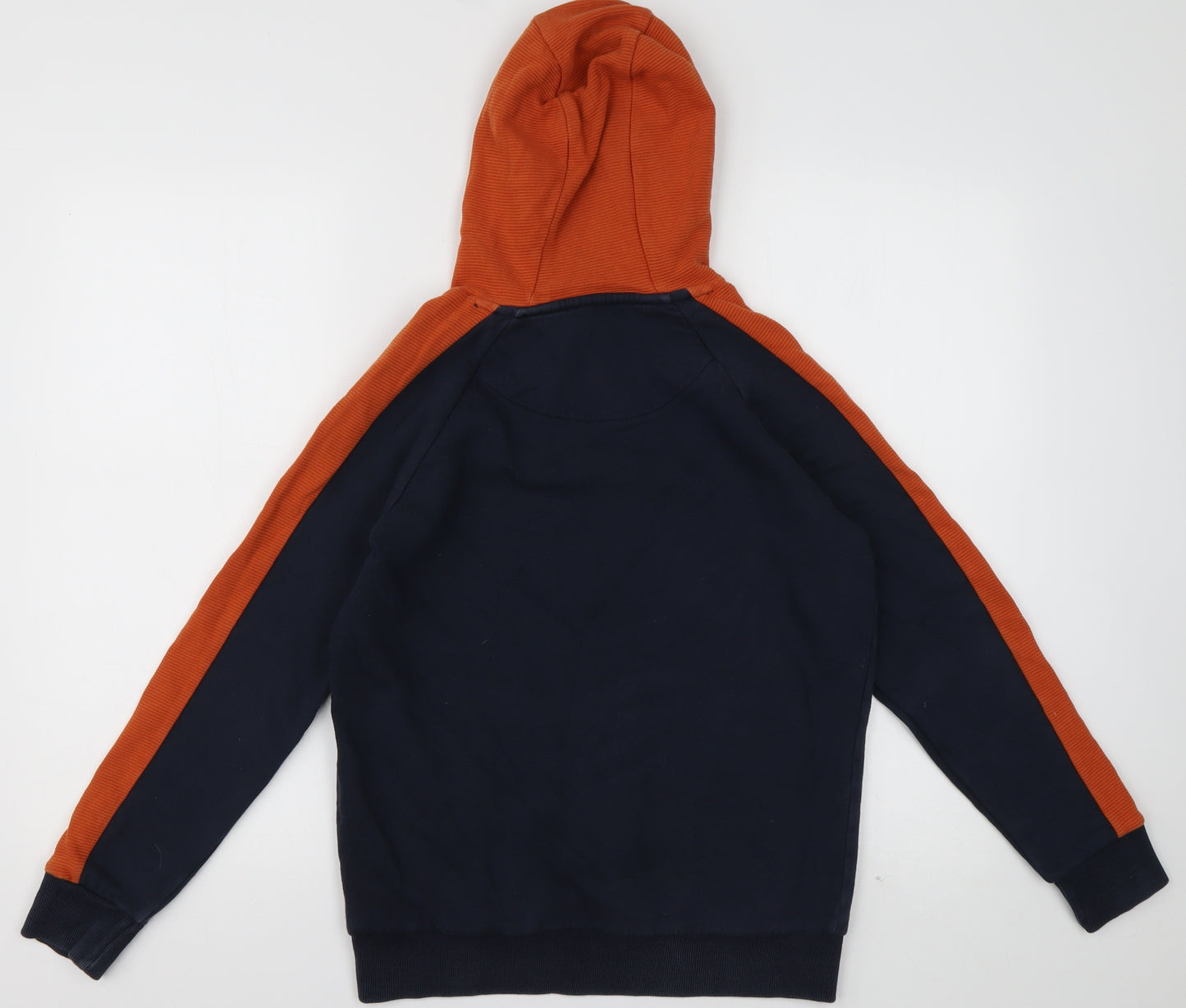 F&F Boys Blue  Cotton Pullover Hoodie Size 12-13 Years  Pullover
