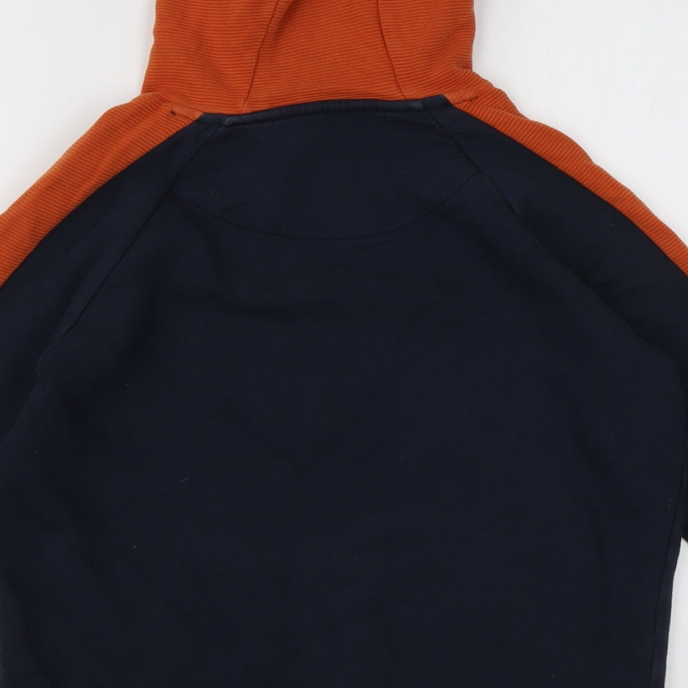 F&F Boys Blue  Cotton Pullover Hoodie Size 12-13 Years  Pullover