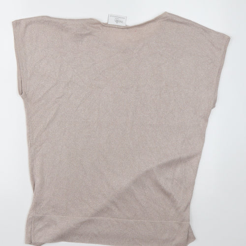 Wallis Womens Pink  Viscose Pullover Sweatshirt Size M  Pullover