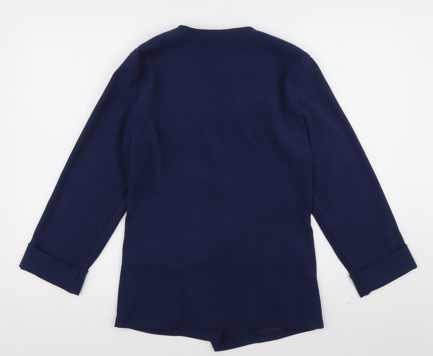 M&Co Womens Blue   Jacket Blazer Size 10