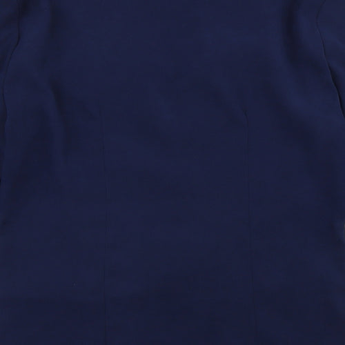 M&Co Womens Blue   Jacket Blazer Size 10