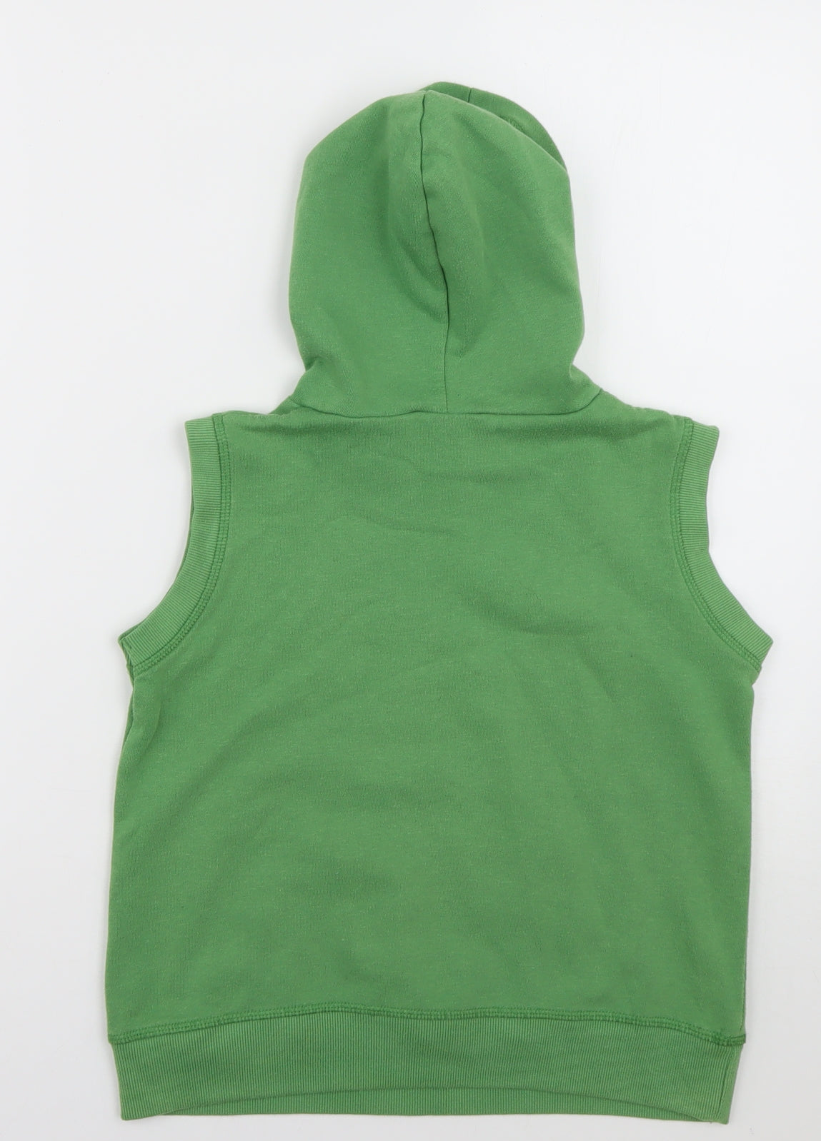 M&Co Boys Green  Polyester Pullover Hoodie Size 7-8 Years  Pullover