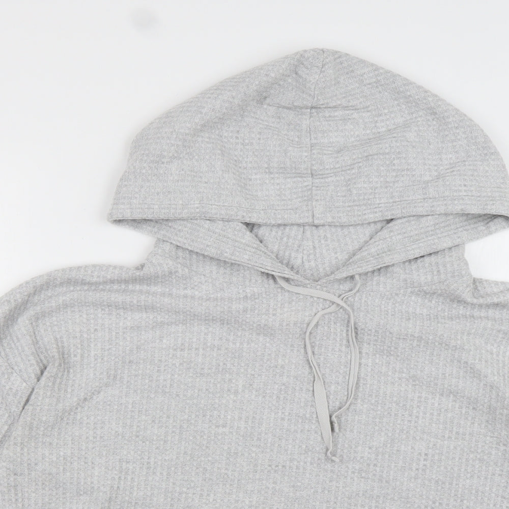 Matalan Womens Grey  Polyester Pullover Hoodie Size L  Pullover
