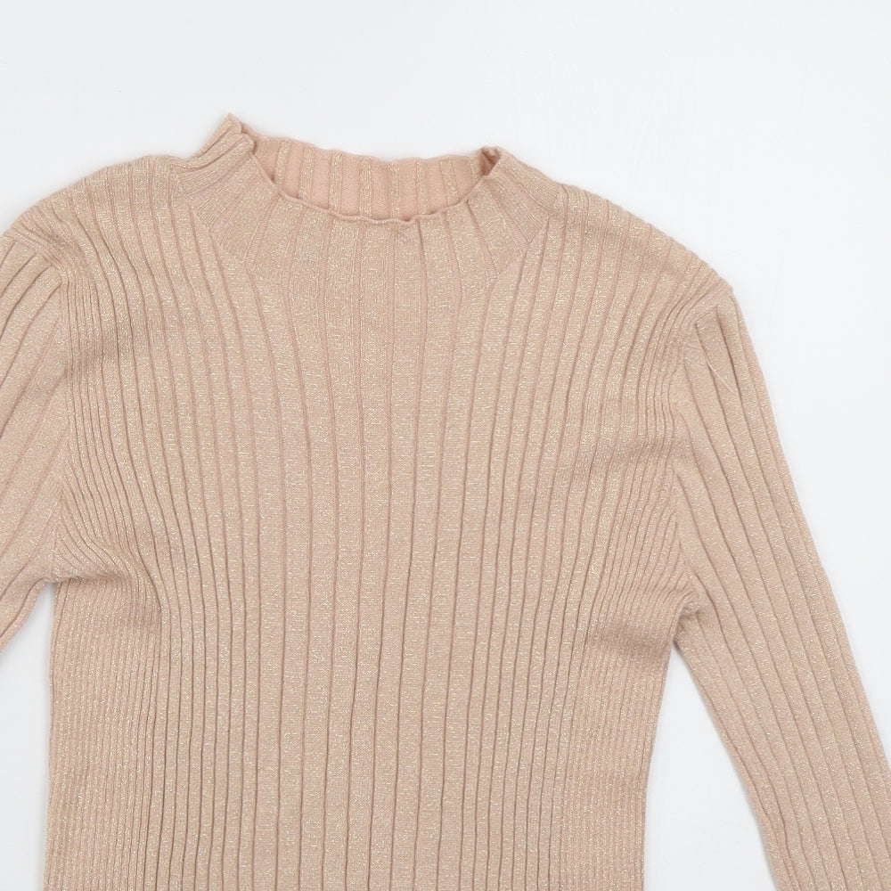 Primark Womens Pink  Viscose Pullover Sweatshirt Size 12  Pullover