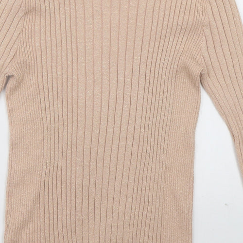 Primark Womens Pink  Viscose Pullover Sweatshirt Size 12  Pullover