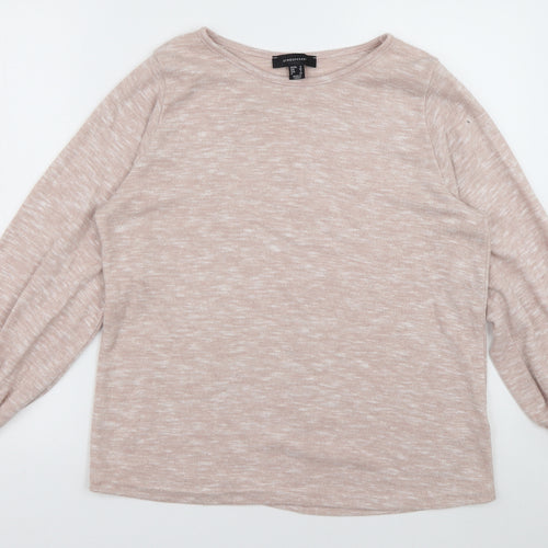 Primark Womens Pink  Polyester Pullover Sweatshirt Size 8  Pullover