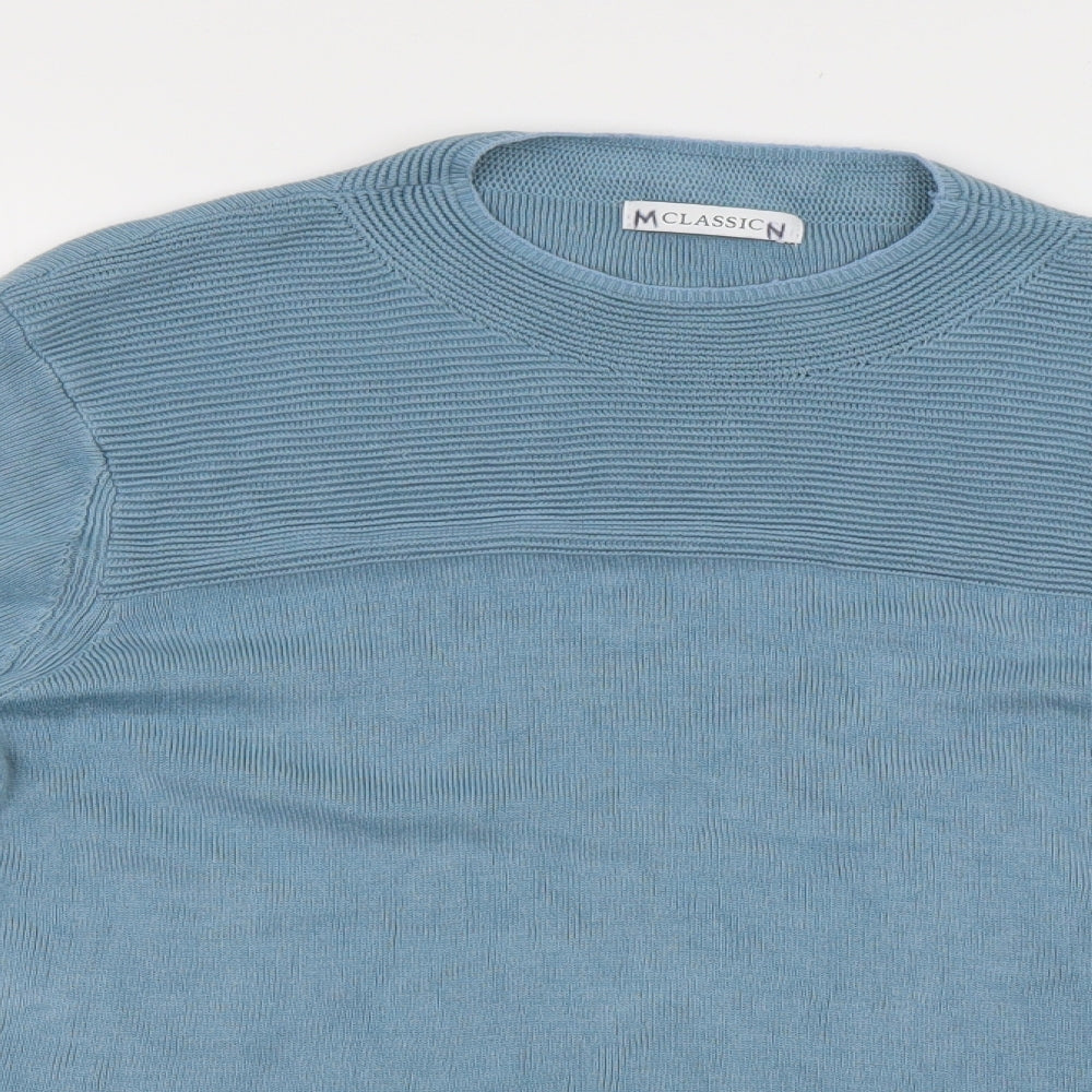 Marks and Spencer Womens Blue  Acrylic Pullover Sweatshirt Size 20  Pullover