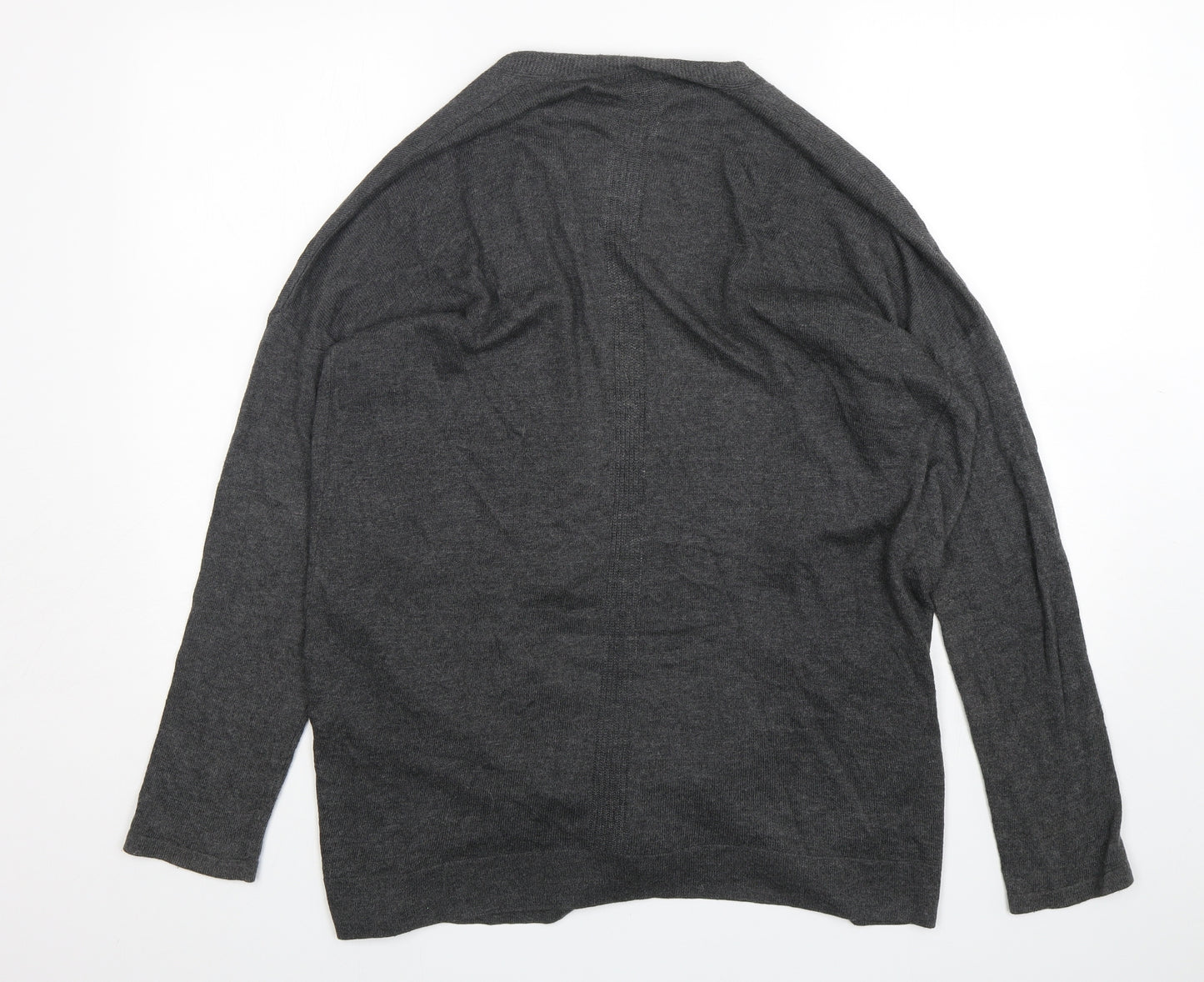 Gap Womens Grey V-Neck   Cardigan Jumper Size L