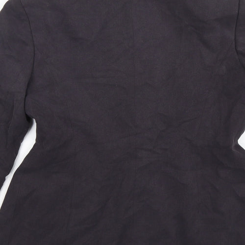Principles Womens Grey  Polyester Jacket Blazer Size 12