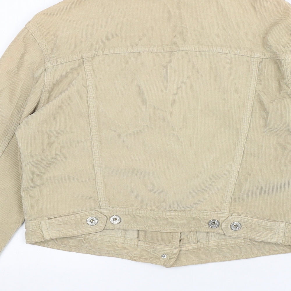 Hamnett Womens Beige   Jacket  Size XL
