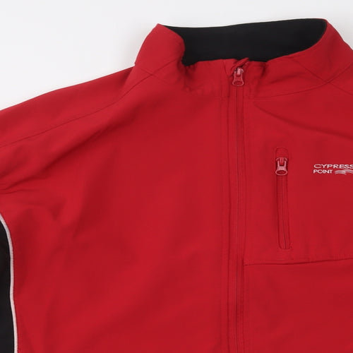 Cypress Poiunt Mens Red   Jacket  Size L  Zip