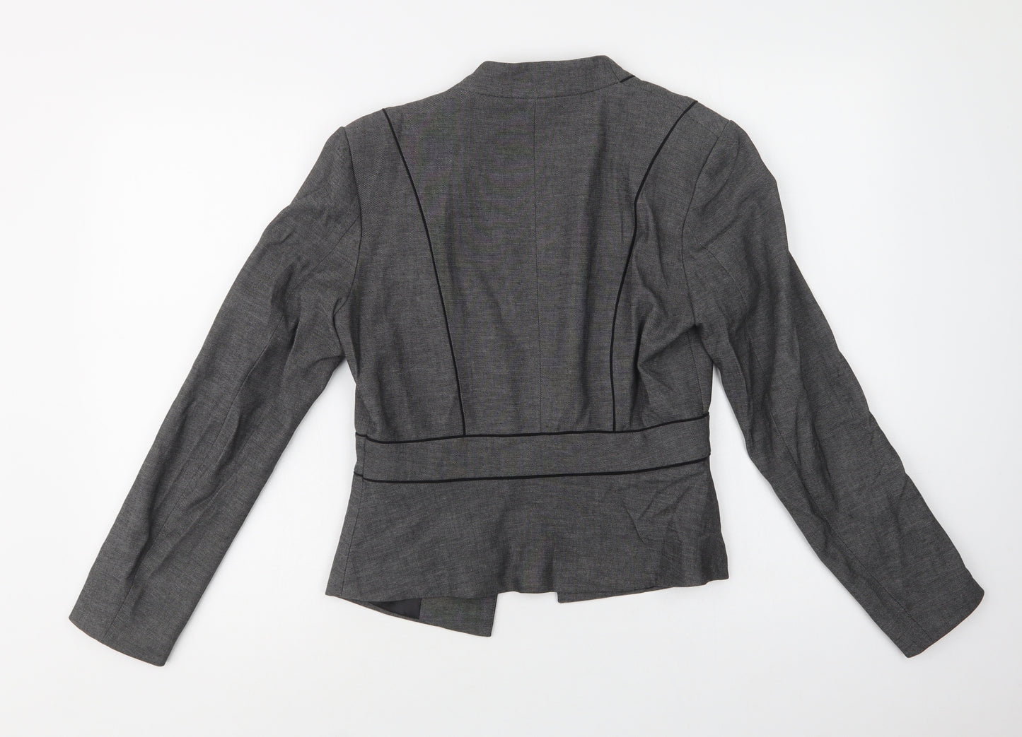 H&M Womens Grey   Jacket Blazer Size 8