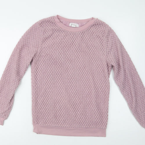 Primark Womens Purple  Polyester Top Pyjama Top Size 8