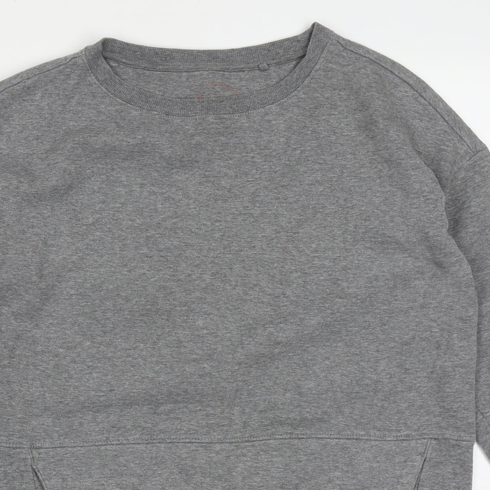 NEXT Mens Grey  Cotton Pullover Sweatshirt Size M
