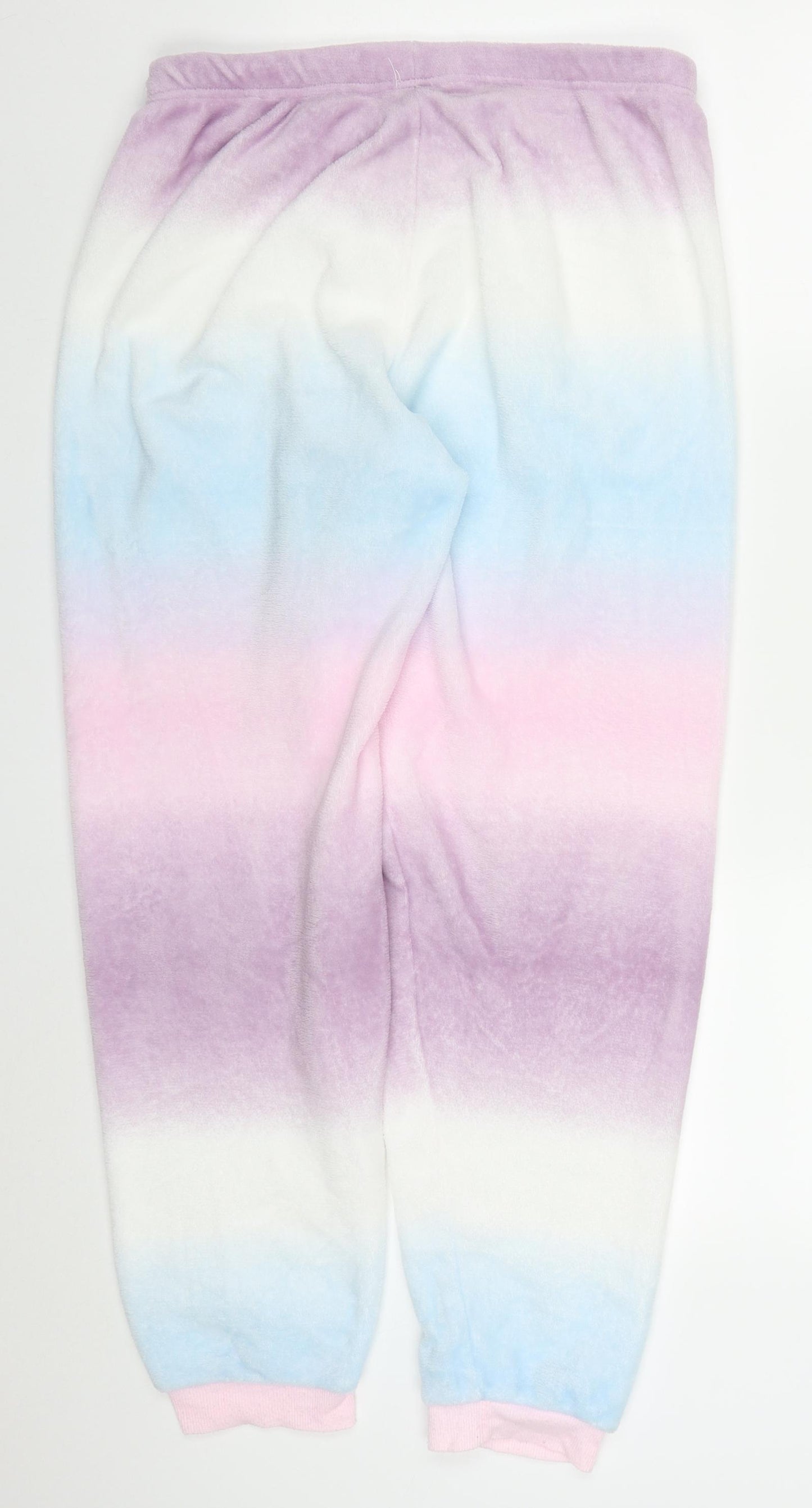 Preworn Womens Multicoloured  Polyester Trousers  Size 29 in L28 in Regular  - Ombre Pyjama Pants