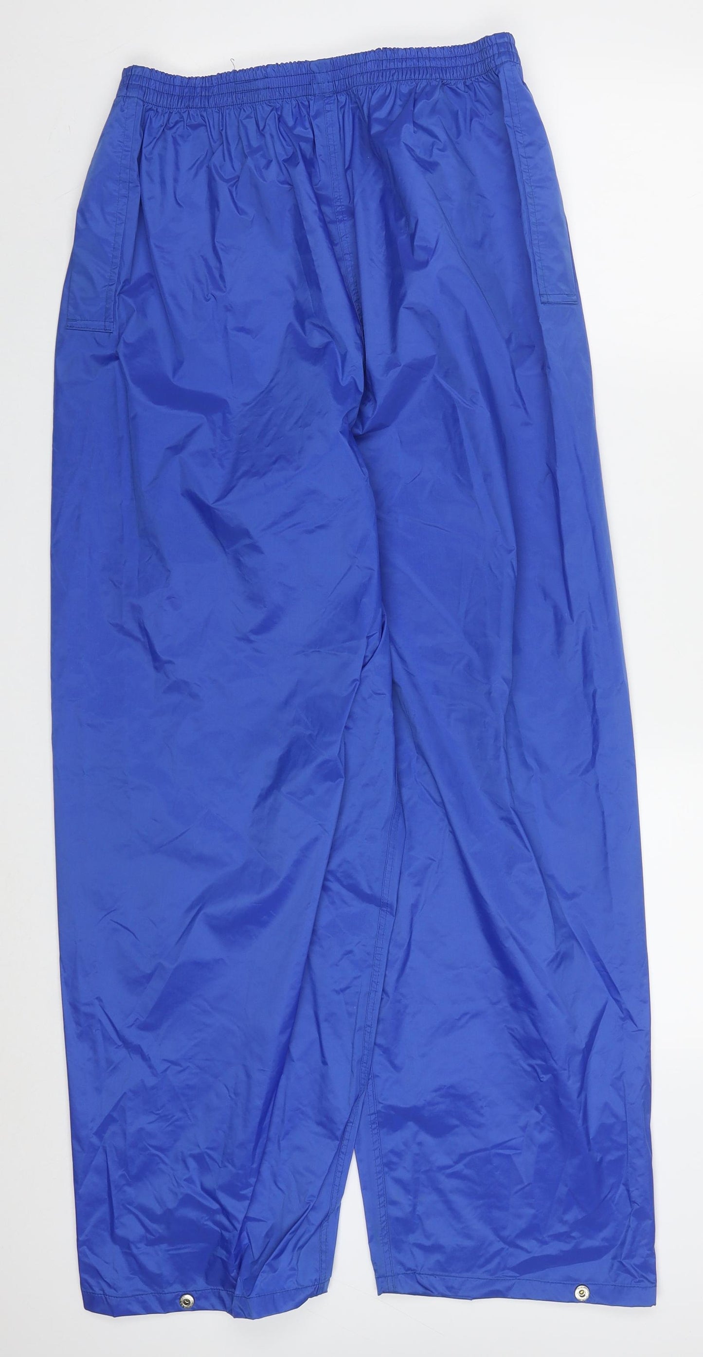 Peter Storm Mens Blue  Nylon Rain Trousers Trousers Size L L30 in Regular