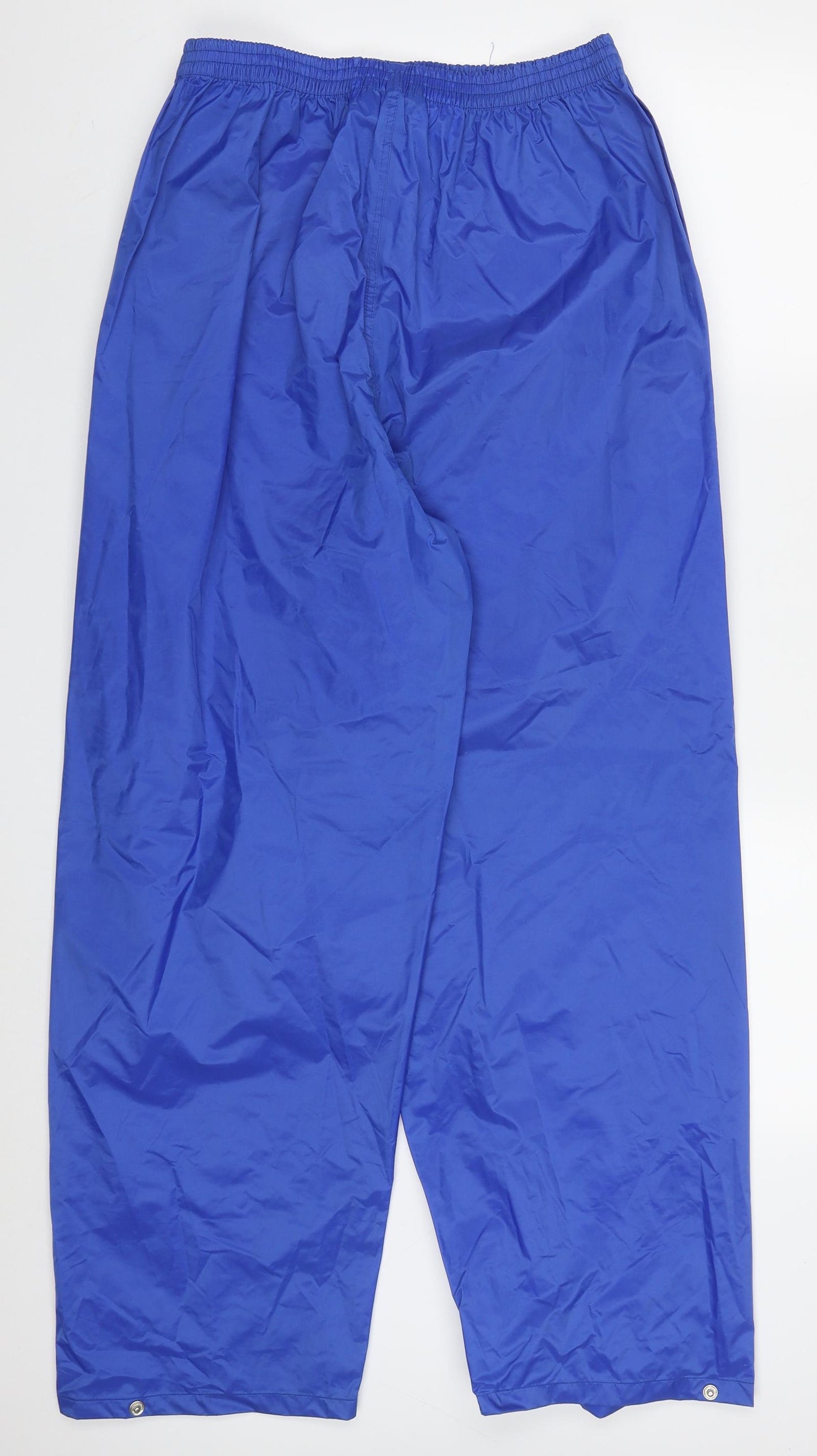 Peter Storm Mens Blue  Nylon Rain Trousers Trousers Size L L30 in Regular