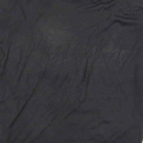 Marks and Spencer Womens Grey Roll Neck  Acrylic Pullover Jumper Size 16