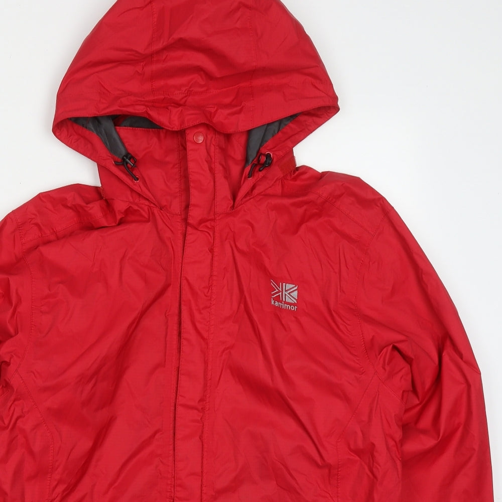 Karrimor Mens Red   Jacket Coat Size S  Zip