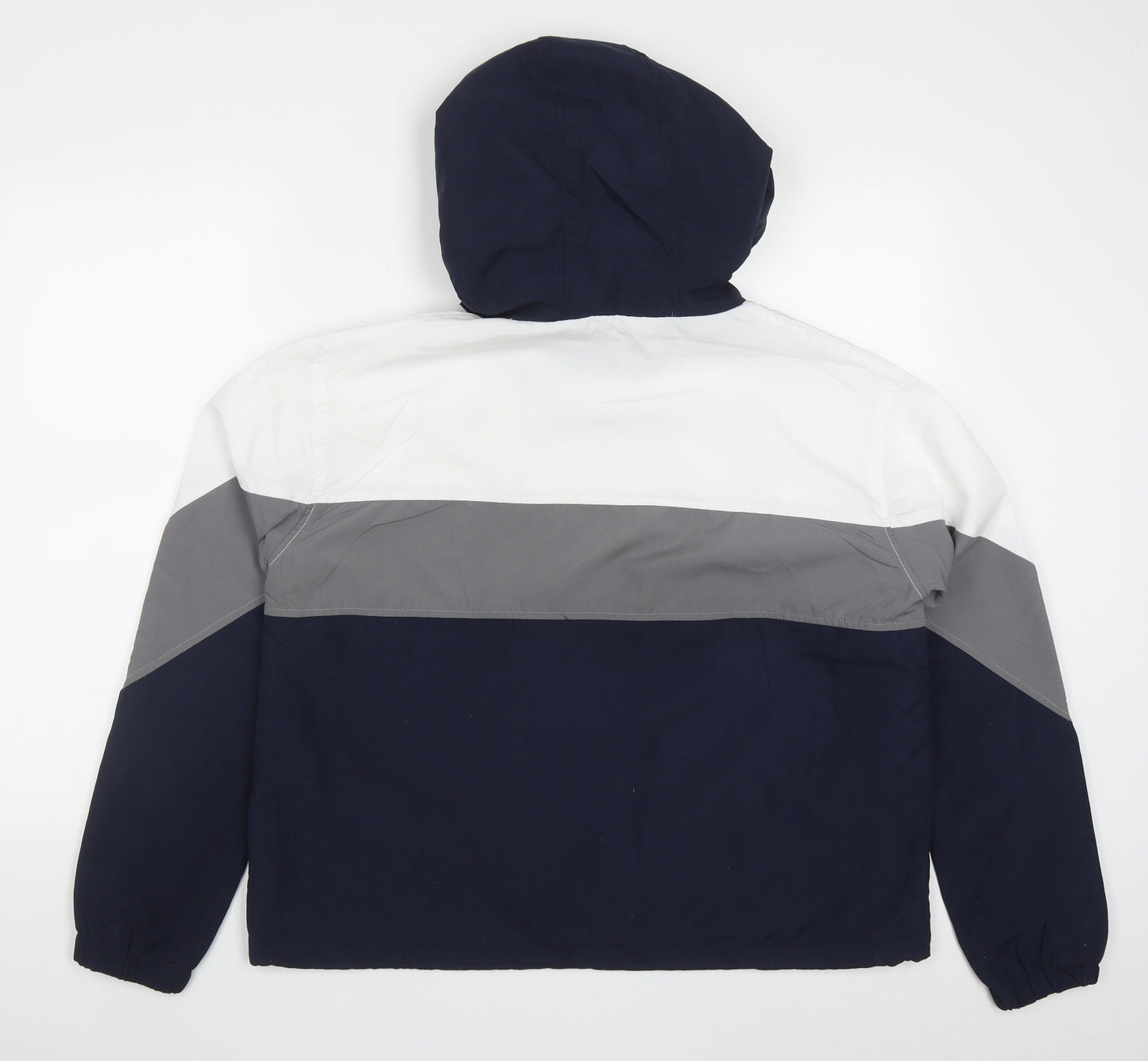 Misspap Womens Black Striped  Jacket  Size M  Zip