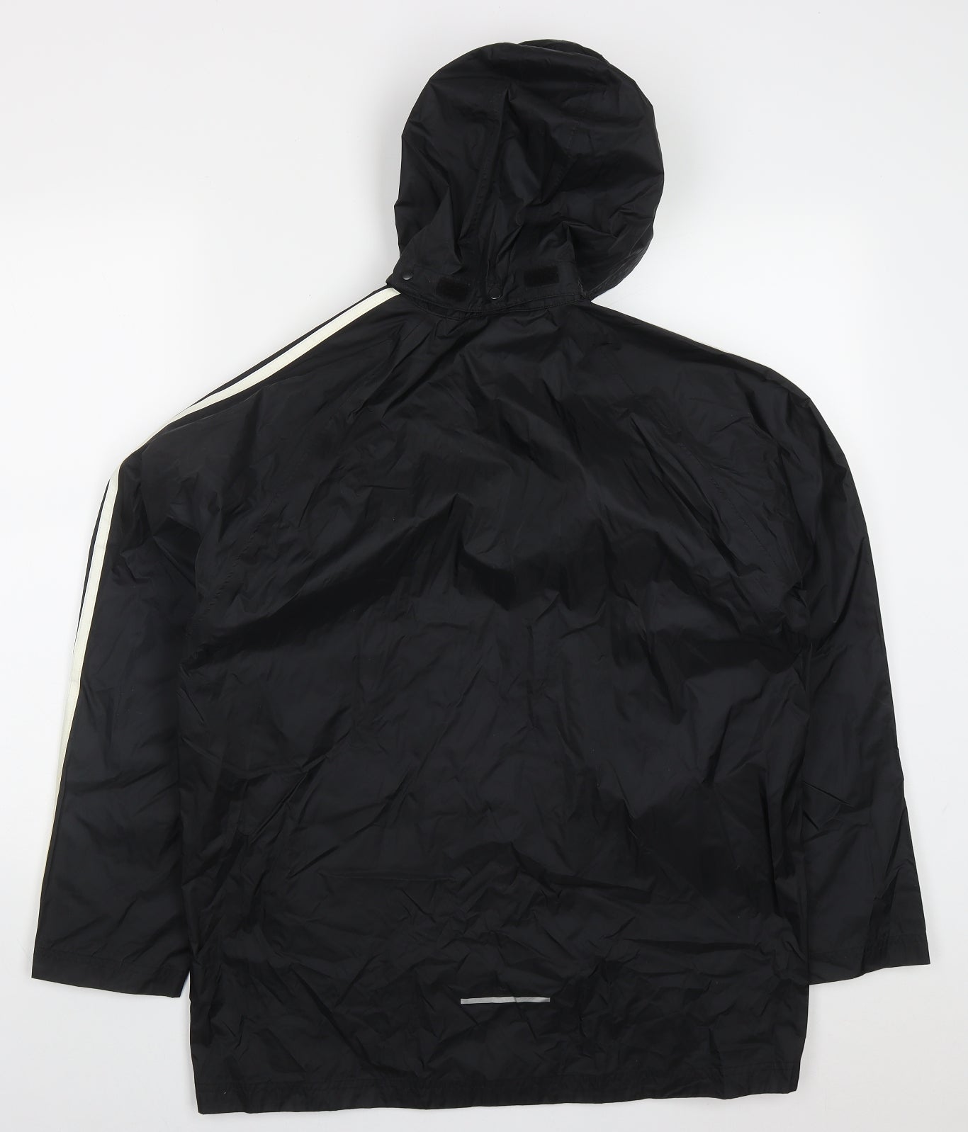 adidas Boys Black   Jacket  Size 13-14 Years  Zip