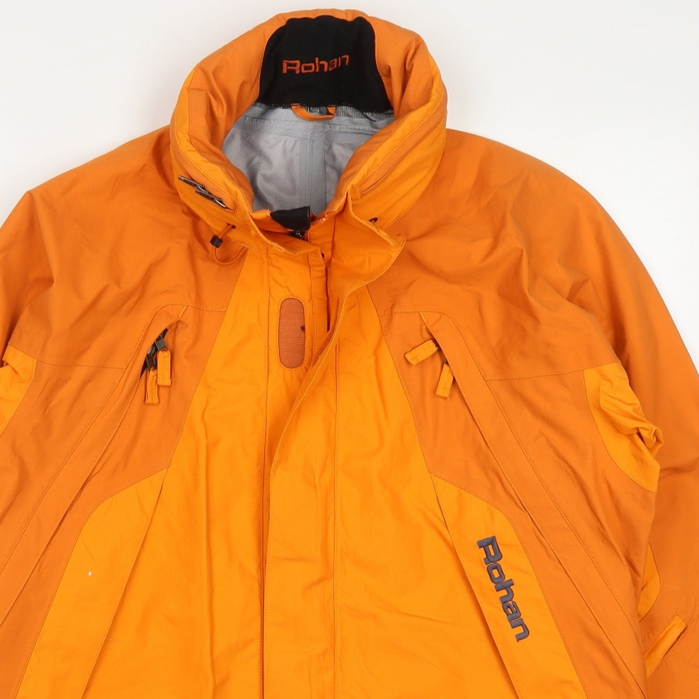 Rohan Mens Orange   Jacket Coat Size M