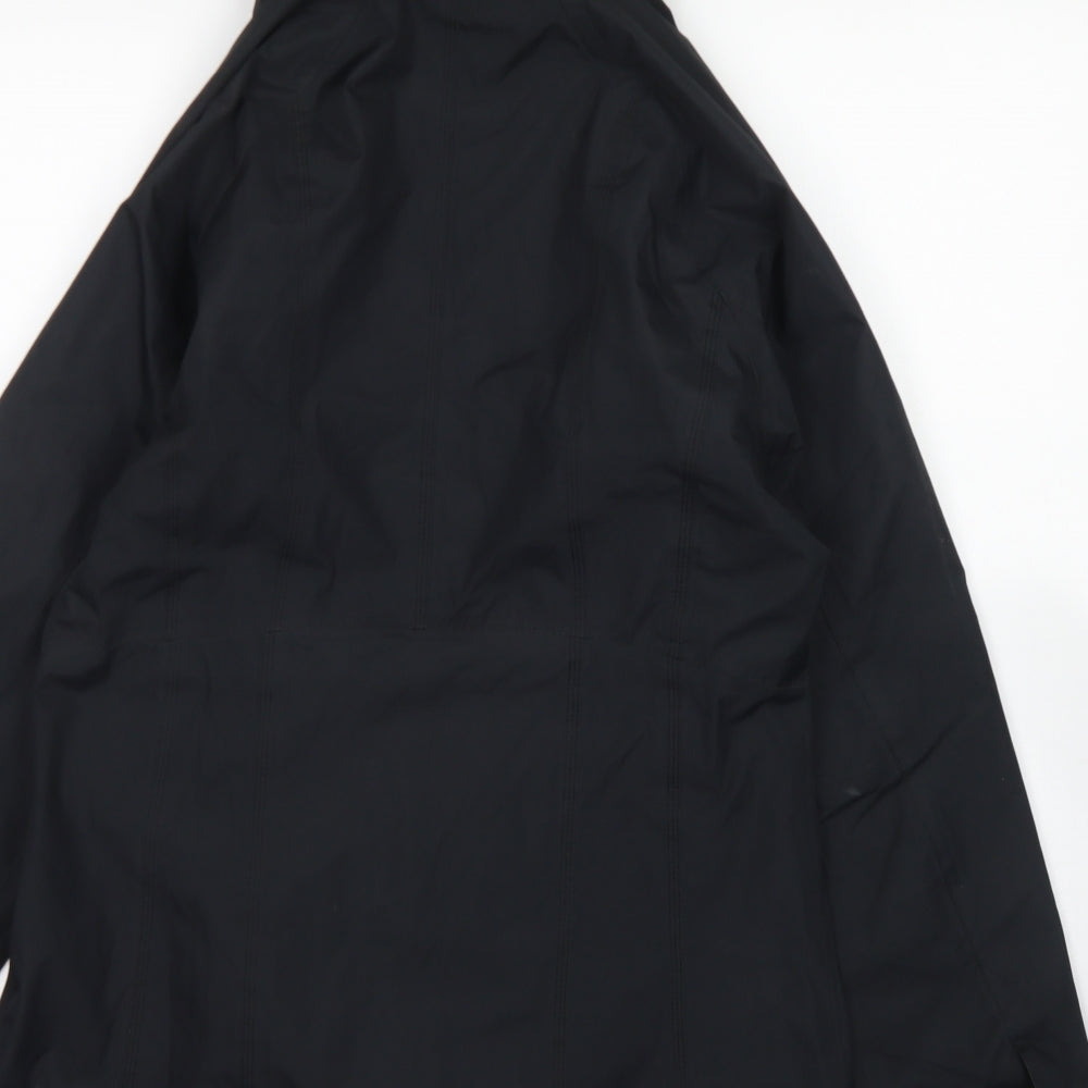 Trespass Womens Black   Rain Coat Coat Size M  Zip