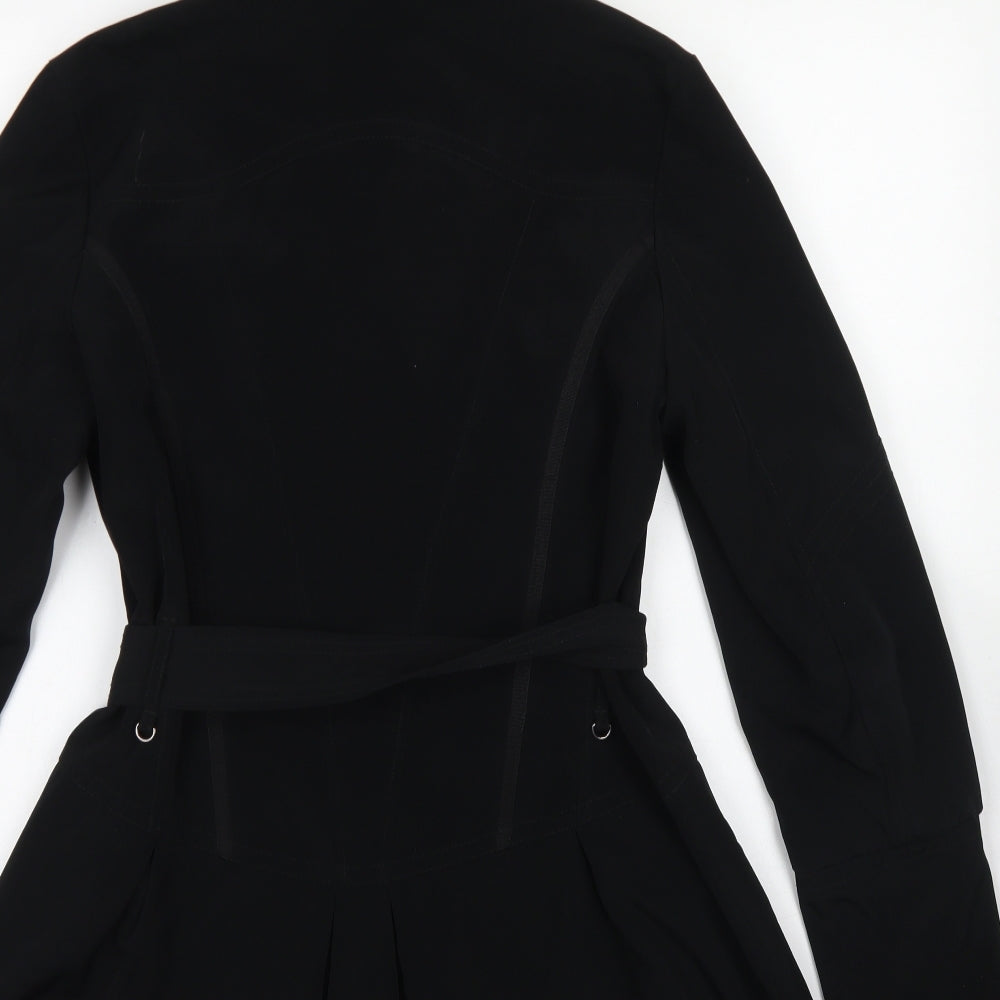 NEXT Womens Black   Jacket  Size 12  Zip - Peplum