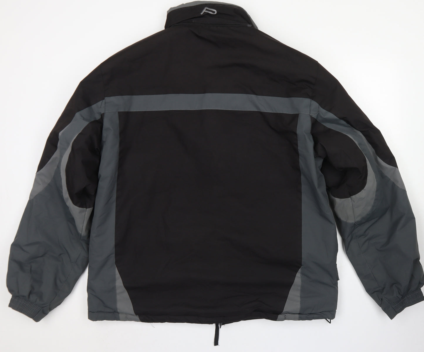 Parallel Mens Black   3-in-1 Jacket Coat Size XL  Zip