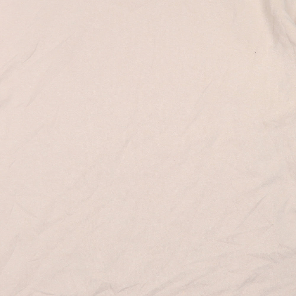 New Look Womens Pink  Cotton Pullover Sweatshirt Size 22