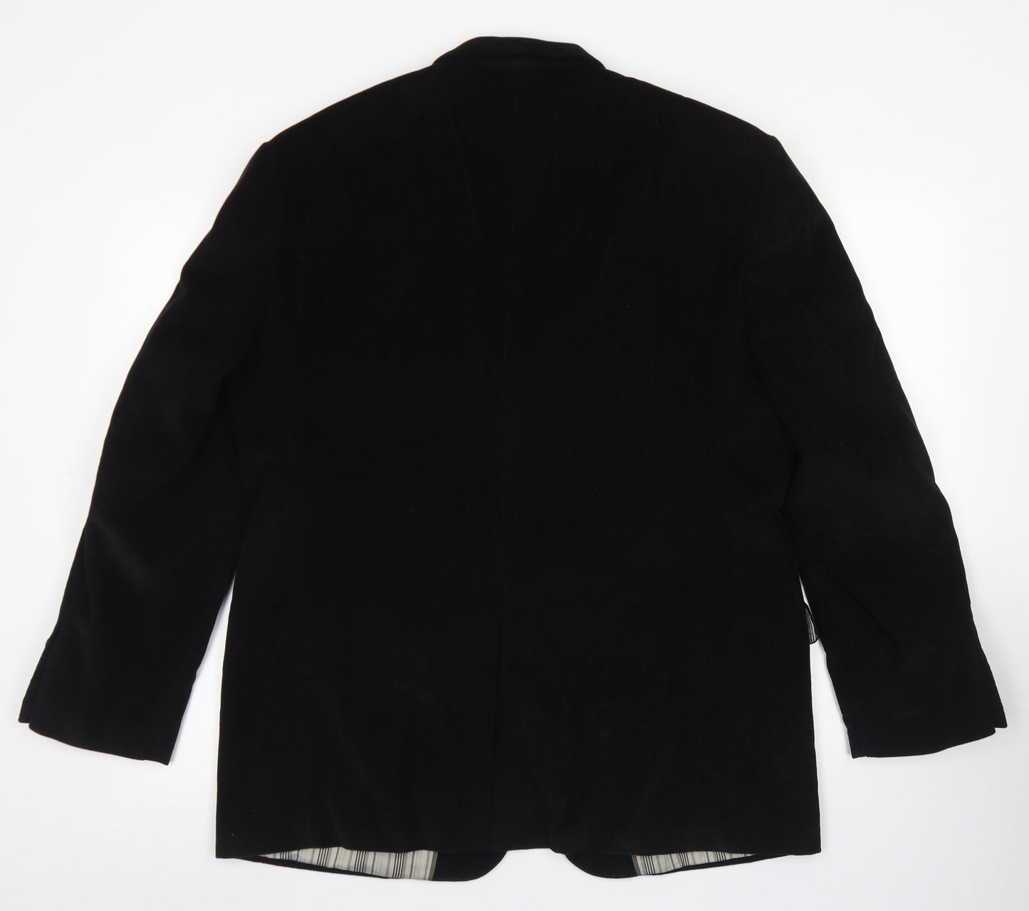 Marks & Spencer Mens Black  Cotton Jacket Blazer Size 42