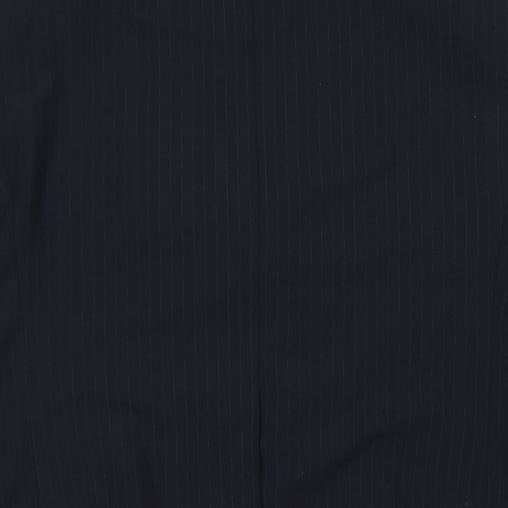 Skopes Mens Blue Striped Wool Jacket Blazer Size 46