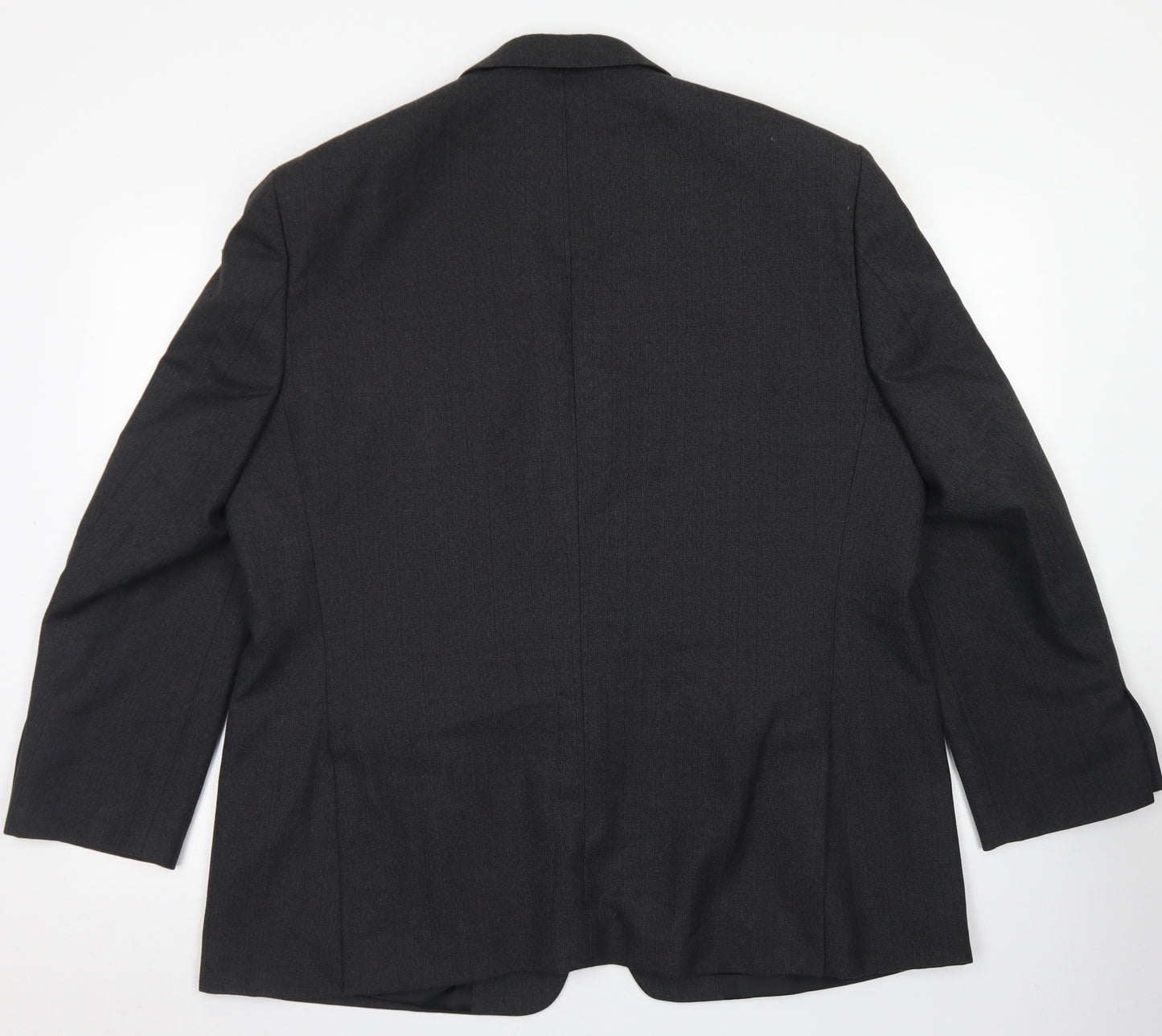 James Barry Mens Grey  Polyester Jacket Blazer Size 44