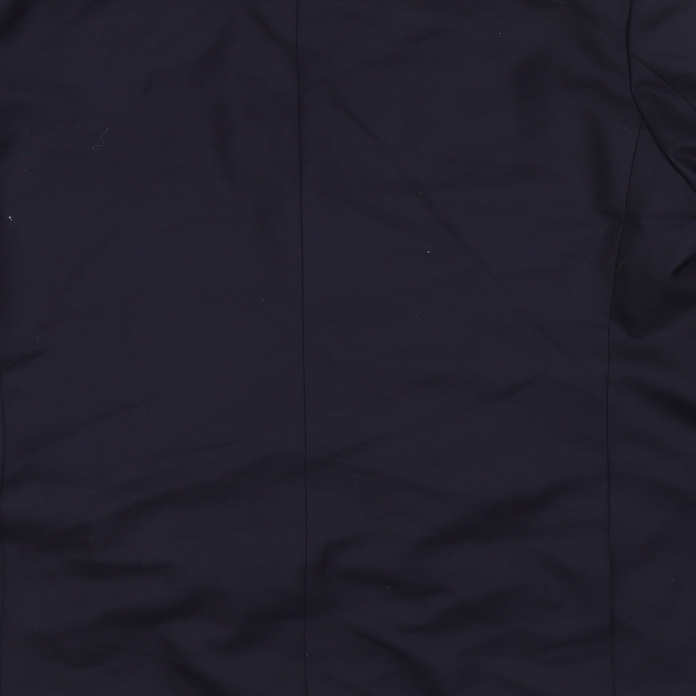 Barkers Mens Blue  Wool Jacket Blazer Size 46