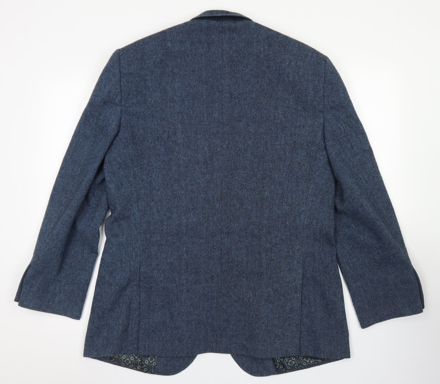 Greenwoods Mens Blue  Polyester Jacket Blazer Size 42   - Tailored fit