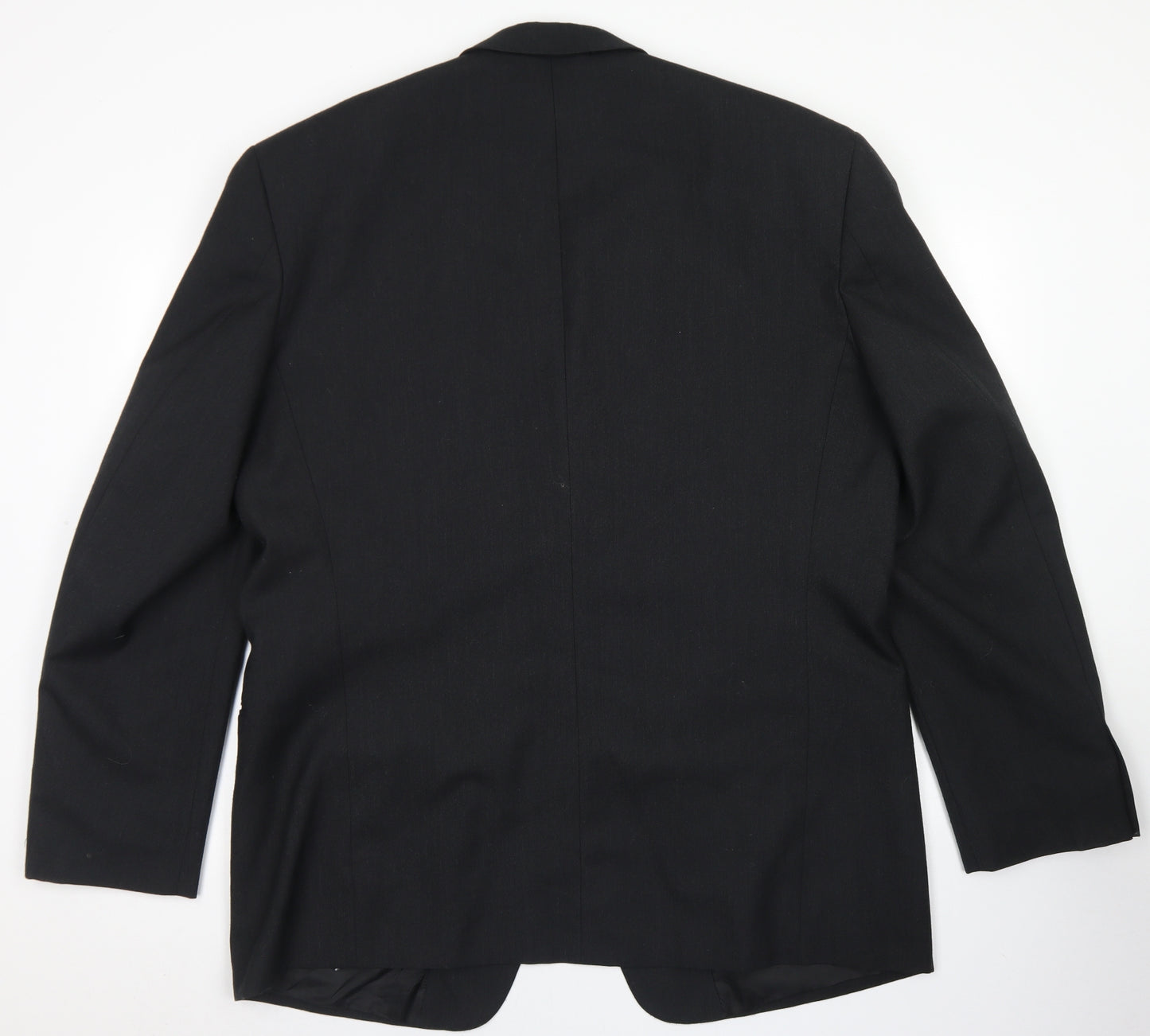 C&A Mens Black  Wool Jacket Blazer Size 44