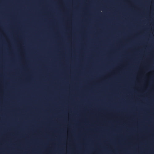 Volvo  Mens Blue  Polyester Jacket Blazer Size 42