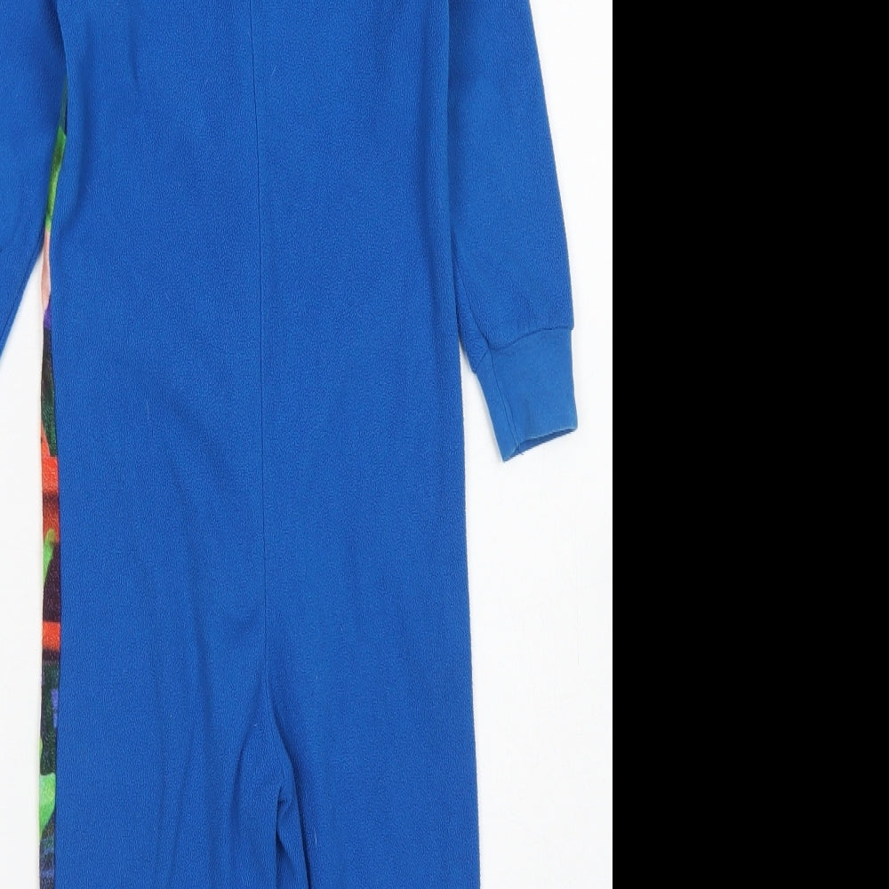 George Boys Blue Solid Polyester  One Piece Size 4-5 Years  Zip - Lego Batman