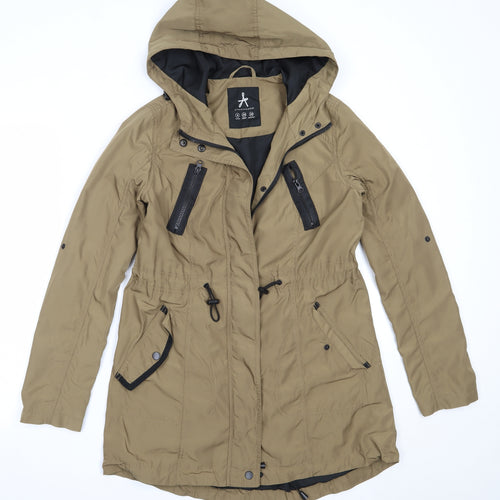 Atmosphere Womens Green   Parka Coat Size 6