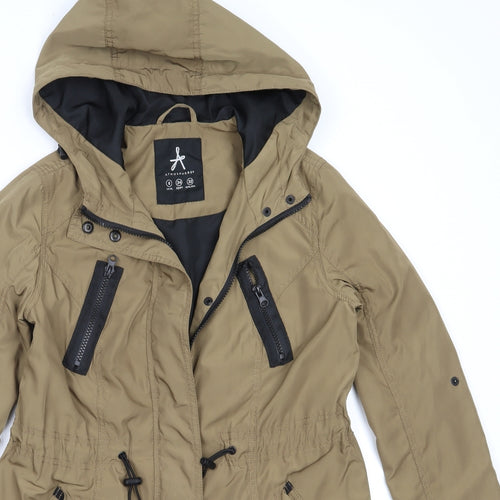 Atmosphere Womens Green   Parka Coat Size 6