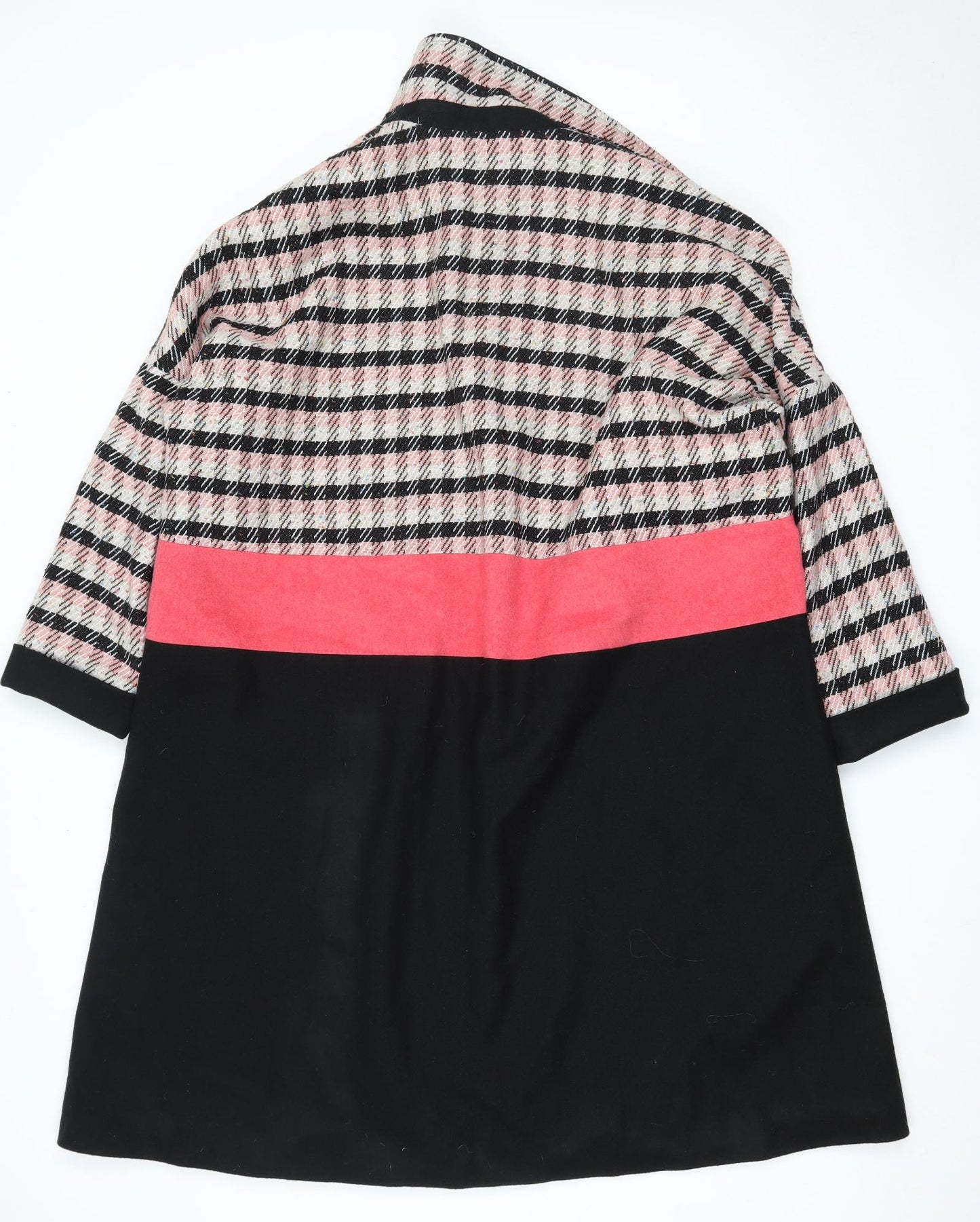 Liquorish  Womens Black   Overcoat Coat Size 12