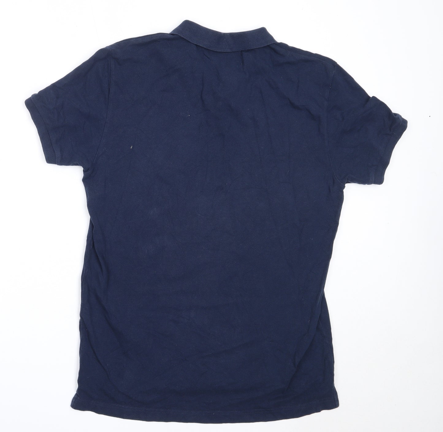 Levi's Mens Blue  Cotton  Polo Size M Collared