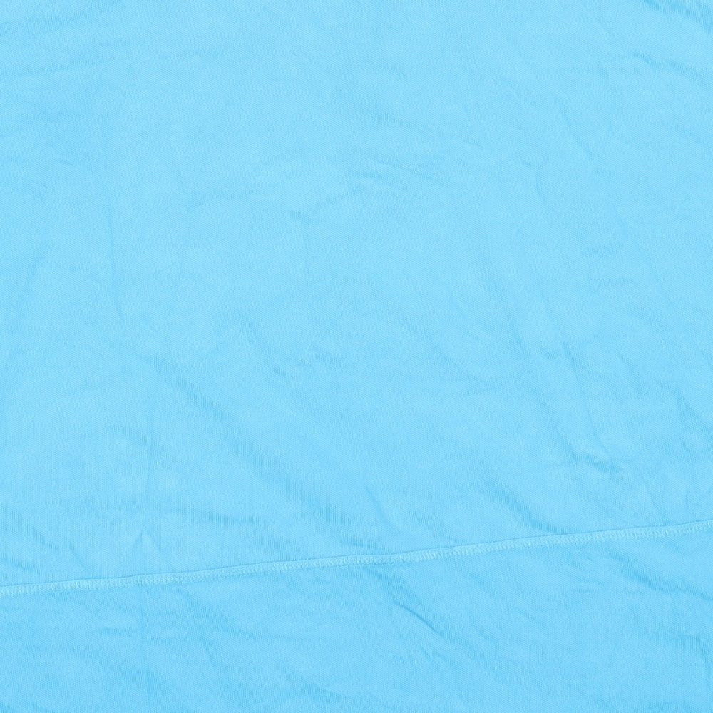 adidas Mens Blue  Cotton  Polo Size XL Collared