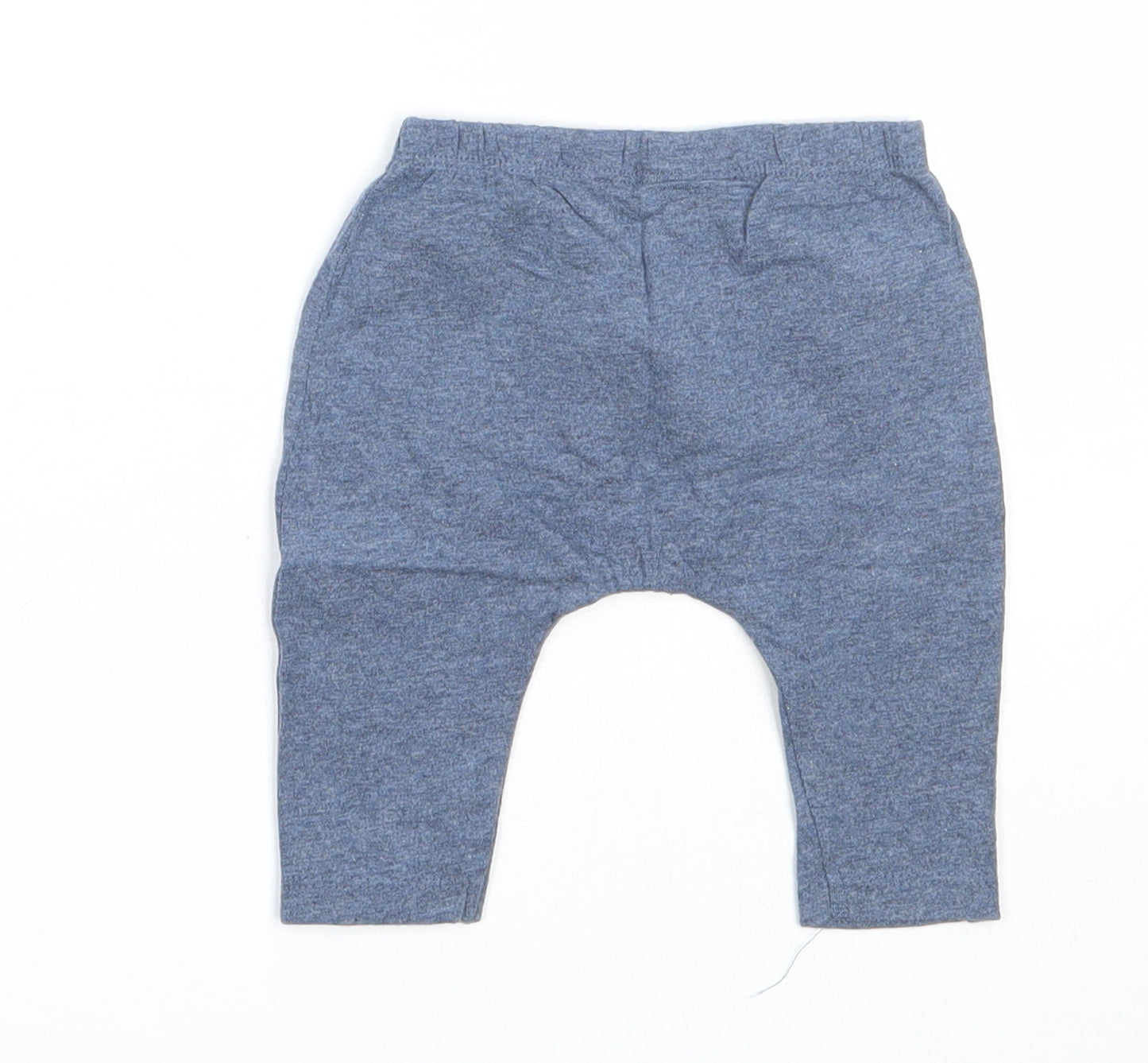 NEXT Boys Blue  Cotton Capri Trousers Size 0-3 Months
