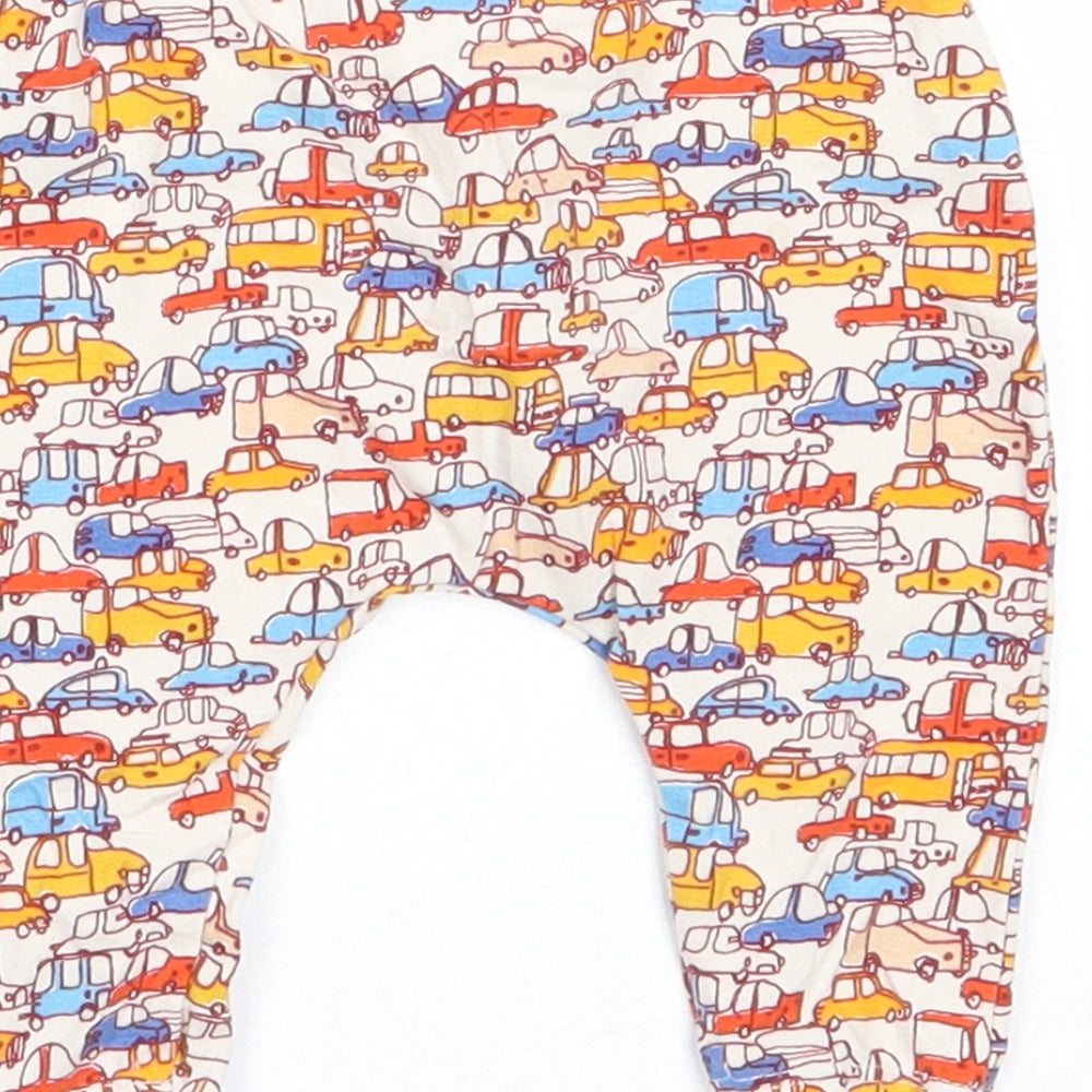NEXT Baby Orange  Cotton Capri Trousers Size 0-3 Months