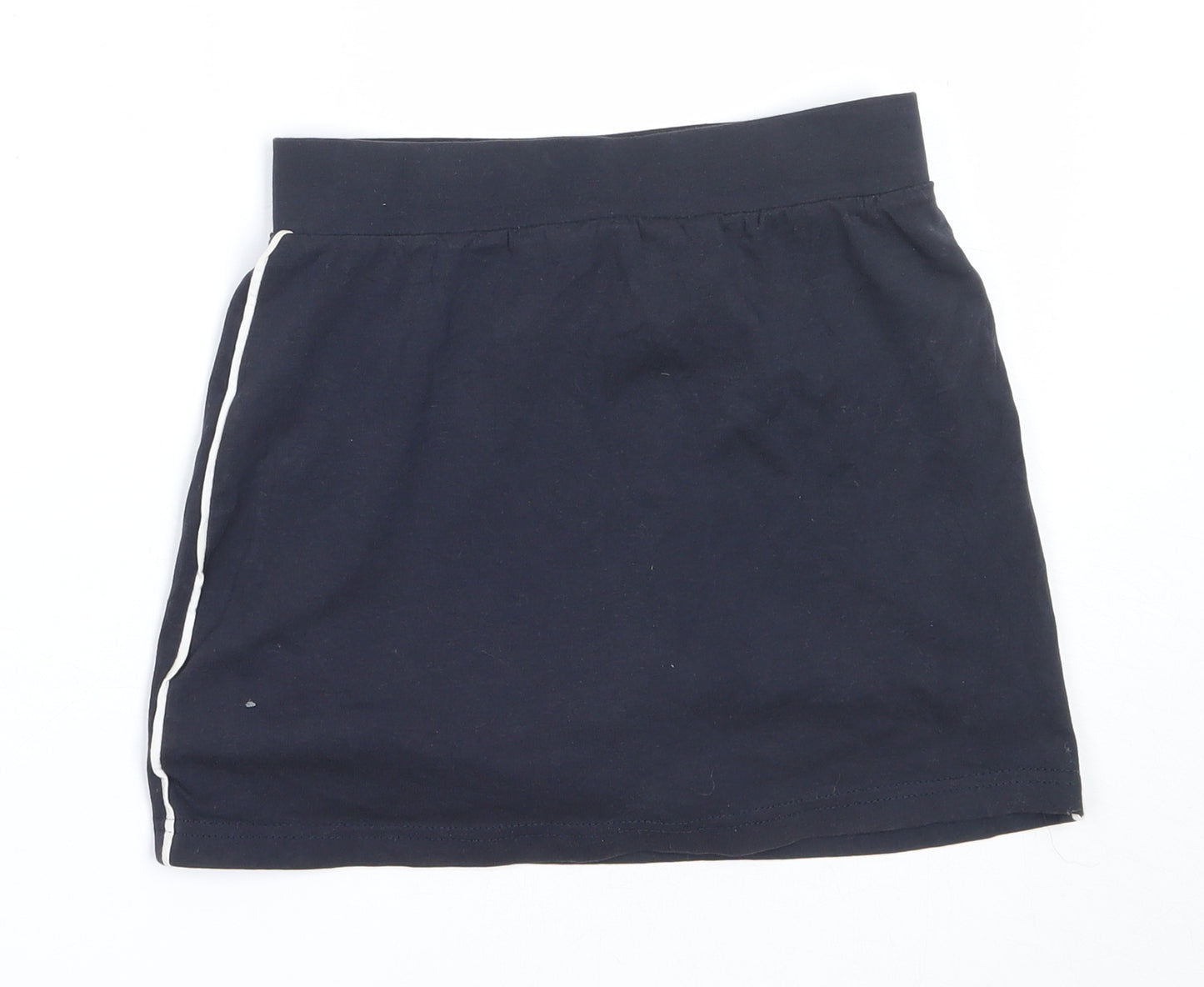TU Girls Blue  Cotton Mini Skort Size 8 Years  Regular
